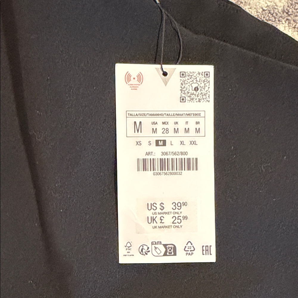 Zara Black Skort - Picture 5 of 5
